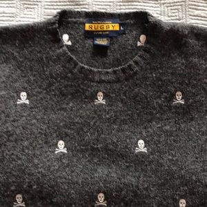 Ralph Lauren Rugby 100% wool crew neck sweater